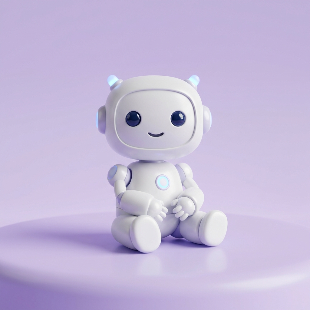Samyoj AI Robot 3D Graphic