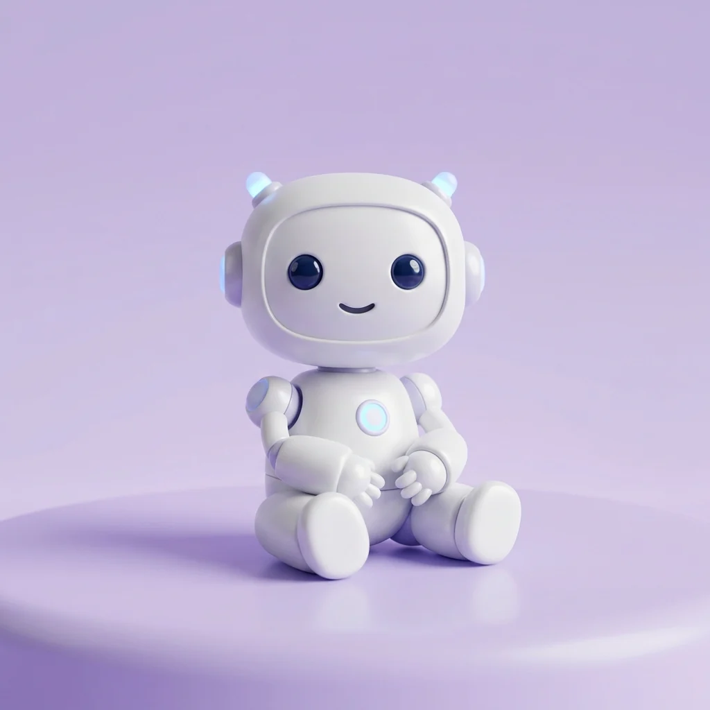 Samyoj AI Robot 3D Graphic