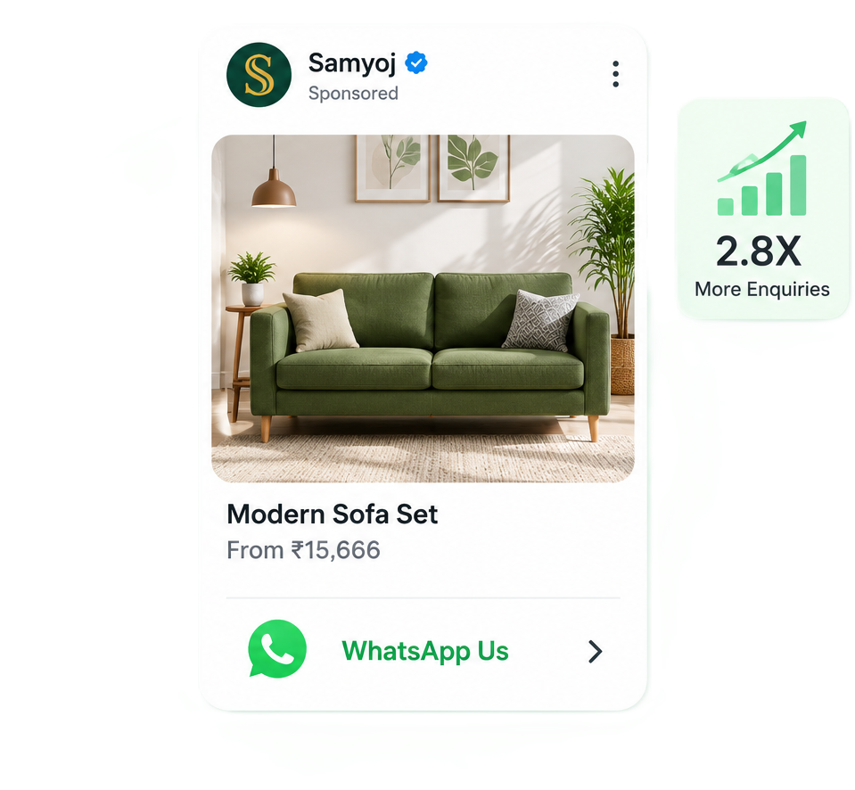 Run Click to WhatsApp Ads campaigns with Samyoj CRM