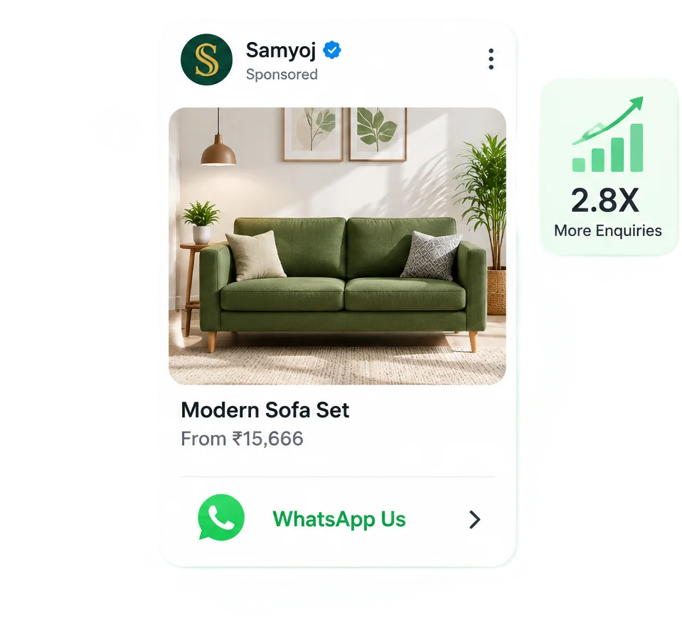 Run Click to WhatsApp Ads campaigns with Samyoj CRM